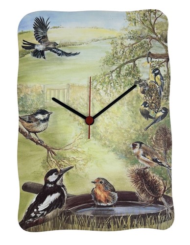 Garden bird clock - bird,