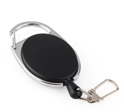 Retractable key chain - retractable, id