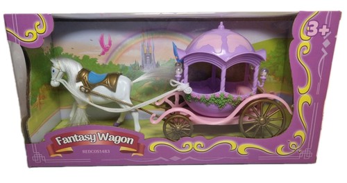 Fantasy wagon horse - fantasy,