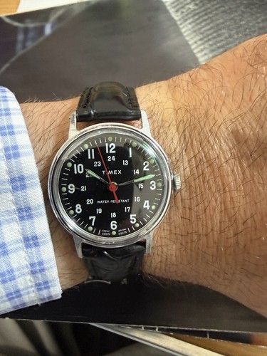 Vintage timex military men - vintage,