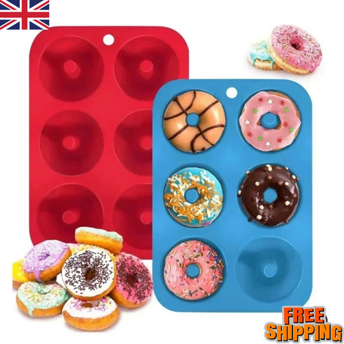 Silicone donut baking moulds - donut,