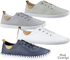 Ladies Soft Leather Casual