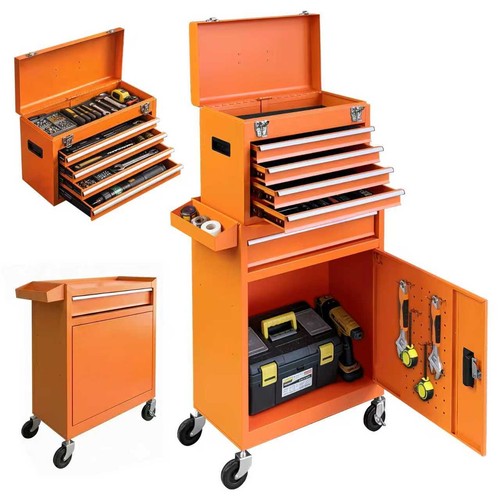 Drawer 1 rolling tool - 5-drawer, 2-in-1
