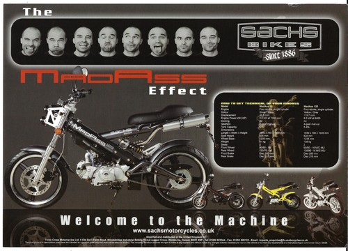 Sachs madass 125 late - &,