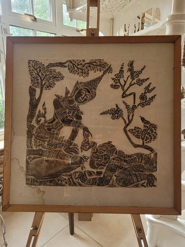 Authentic thai brass rubbing - authentic,