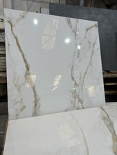 JOB LOT PALLET DEAL 50sqm GOLD MARBLE PORCELAIN TILES 800x800 POLISHED
