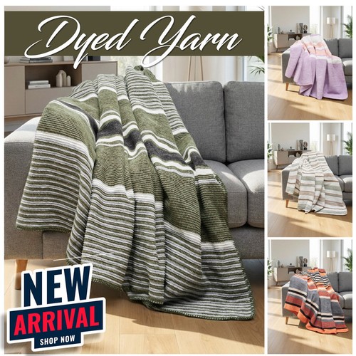Rich cotton large - large, blanket