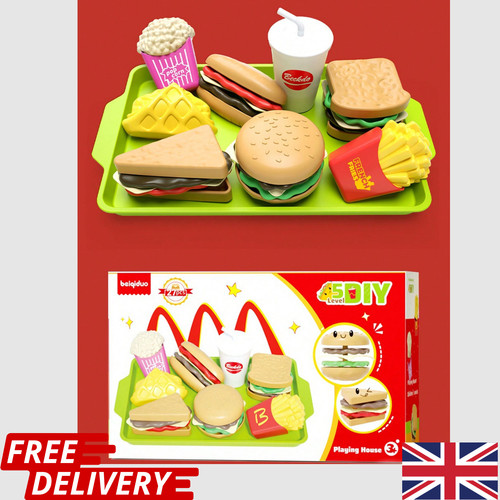 Food toy play - food, set