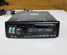 ALPINE CDM-7871 Car CD Stereo Motorised Front face off BBE 4V-RCA RADIO RETRO