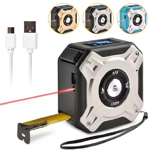 Lcd laser tape measure - 1,