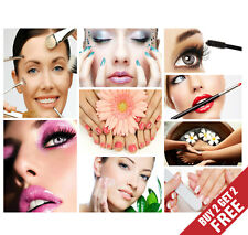 BEAUTY SALON MAKE UP MANICURE PEDICURE Poster A4 Photo Print Art Spa Shop Decor