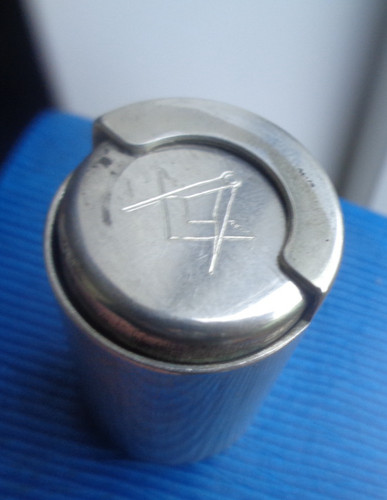 Silver masonic sovereign - silver,