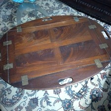Vintage Mahogany Wood Butler