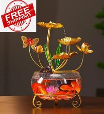 Water Feature Fountain Indoor Home Water Fountain - Tabletop Fountain USB