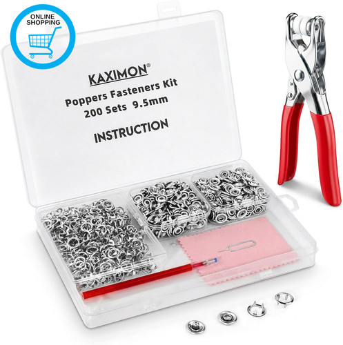 200 sets poppers fasteners - sets,