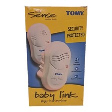 🍼 TOMY Baby Link Plug-In Baby Monitor  Vintage / New Old Stock – Mains Operated
