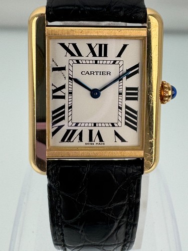 Cartier tank solo 2743 18k - sm,