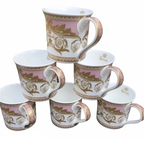 Harrods coffee mug set 6 - harrods,