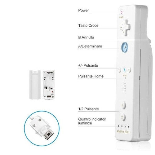 Wii remote controlle - 2x,