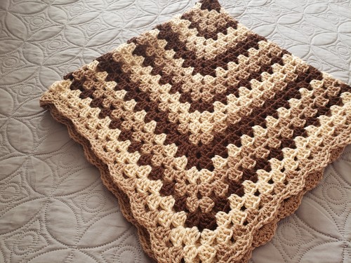 Hand crochet baby - hand,