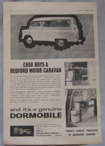 1963 bedford camper vans - 1963,