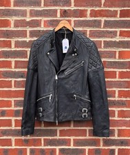 AllSaints Mens DEN Leather