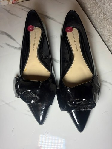 Zara womens black patent - womens,