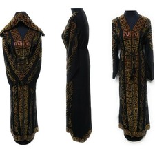 Women's Black Open Front