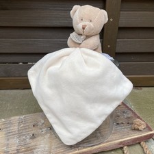 Doudou et Compagnie Teddy Bear Comforter Blanket Plush Soft Toy