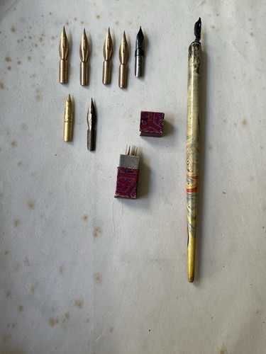 Lovely antique dip pen - antique,