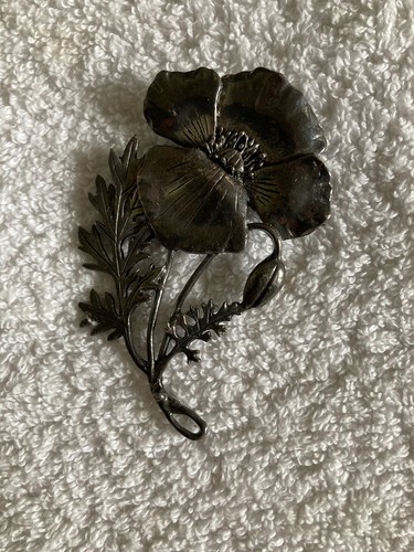 Masj silver scenes poppies - masj,