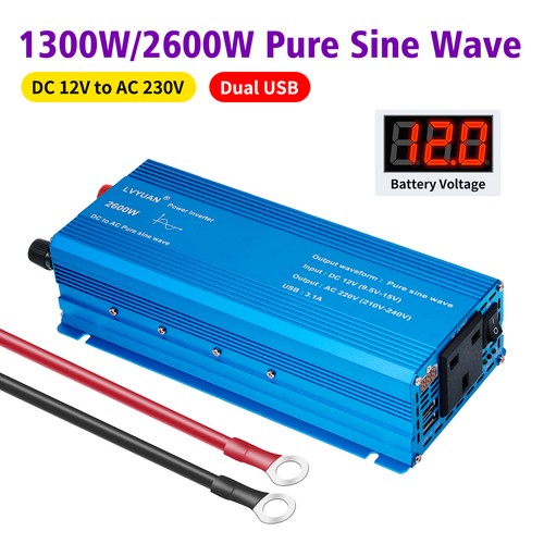 1300w 2600w pure - 2600w, sine