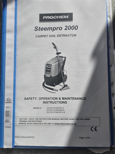 Prochem steampro powerflo - steampro,