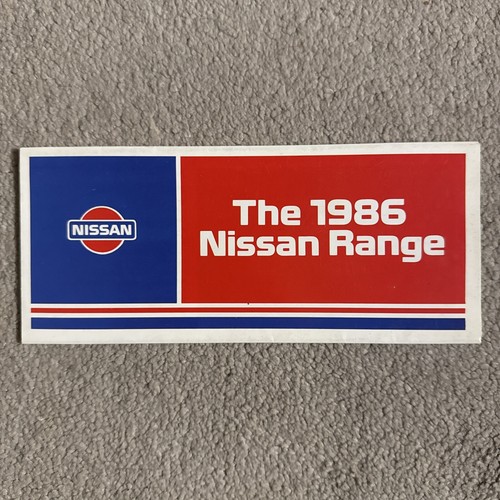 Nissan range 1986 car - range,