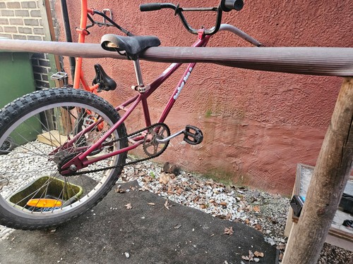 Red tagalong bike - tagalong,