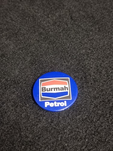 Vintage burmah petrol pin - vintage,