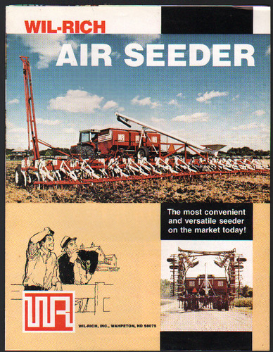 Wil rich air - wil-rich, "air-seeder"