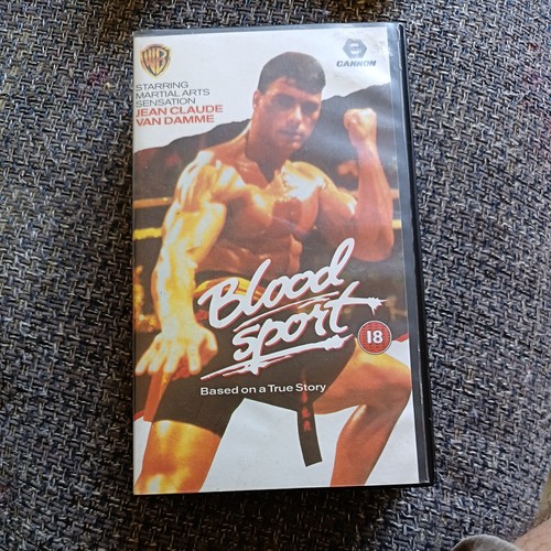 Blood sport vhs movie jean - blood,