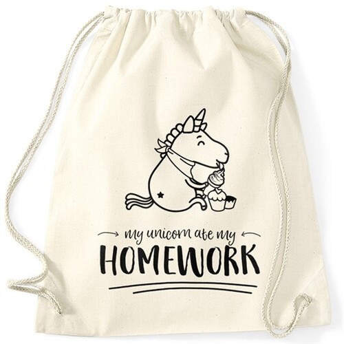 Gym bag unicorn ate - gym,