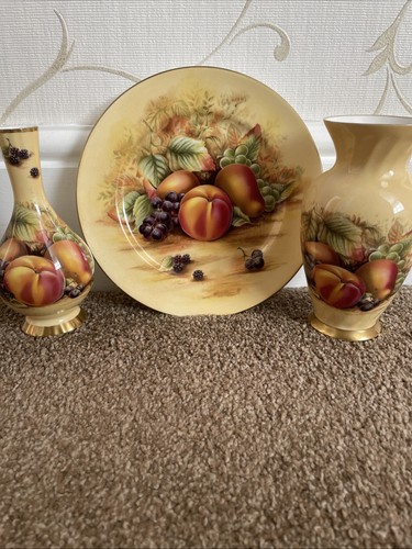 Aynsley orchard gold trio set - aynsley,