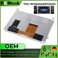 For VW Discover Media Touch Screen TDO-WVGA0633F00045 Repair Display MIB STD2