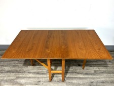 Stylish Compact Teak Mid Century Gateleg Dining Table c1960's