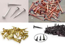 Upholstery Carpet Tacks 10–25mm Black Zinc Gold Copper Pins Craft Nails & Fixing