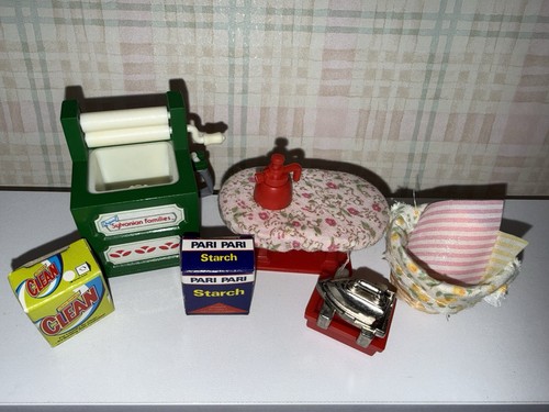 Laundry set sylvanian families - laundry,