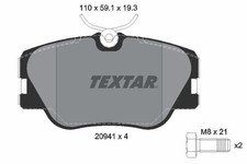 2094102 BRAKE PAD SET, DISC