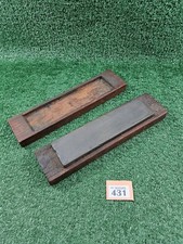 Vintage Oilstone Sharpening