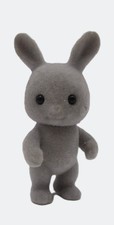 Sylvanian Families vintage Babblebrook Grey Rabbit Baby