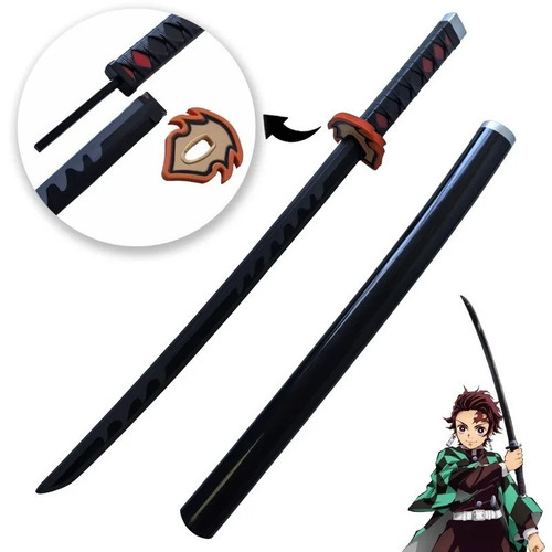Bamboo anime sword demon - bamboo,