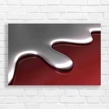 Mercury Chrome Abstract Liquid