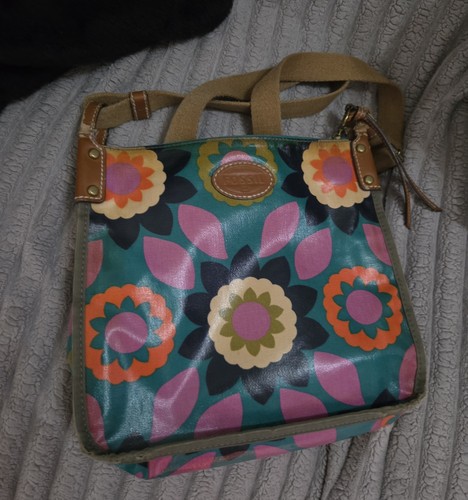 Fossil green flower crossbody - fossil,